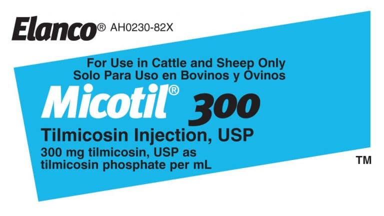 FDA Issues Micotil 300 User Safety Alert