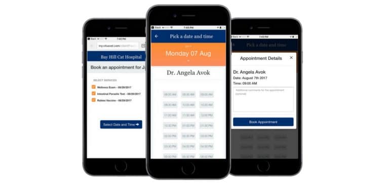 Clients Can Book Appointments on VitusVet App