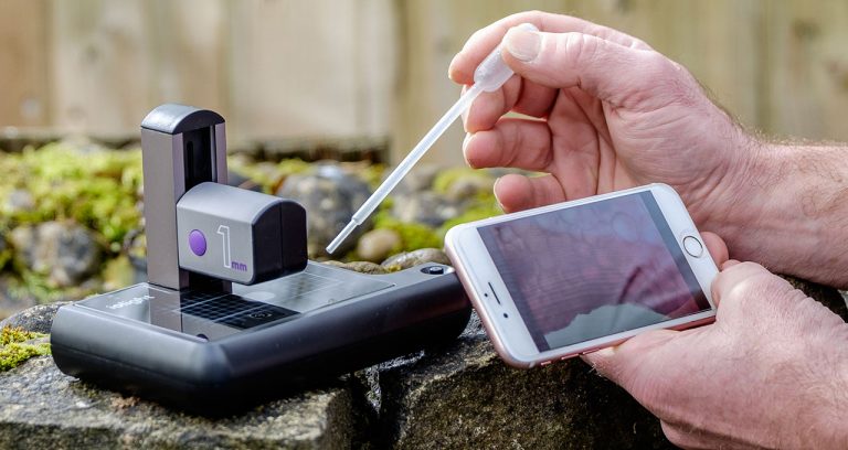 Portable ioLight microscope is granted U.S. patent