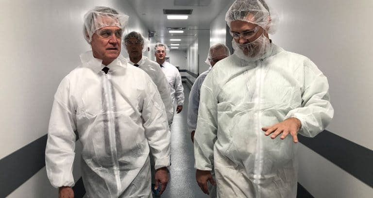 BI unveils expansion of Georgia vaccine plant