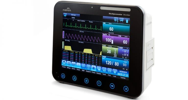 Midmark releases 12-inch Multiparameter Monitor