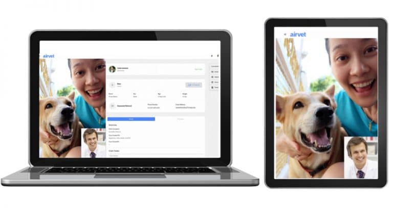 Airvet expands video calls to computers, tablets