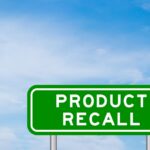 product recall road sign